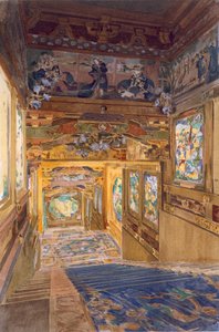 &39;Orientalisme et Architecture Contemporaine&39;のベルギー、ラーケンの王立公園にある日本タワー 作： Alexandre Auguste Louis Marcel